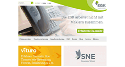 Desktop Screenshot of egk.ch