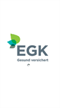 Mobile Screenshot of egk.ch